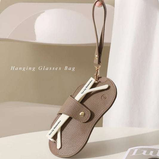 PU Leather Glasses Bag