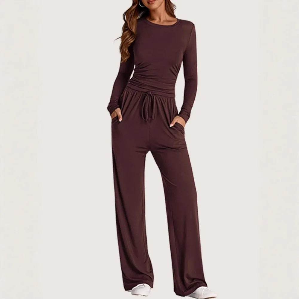 Women's Casual Long Sleeves Set