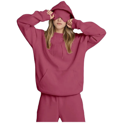 Hoodie With Built-In Eye Mask