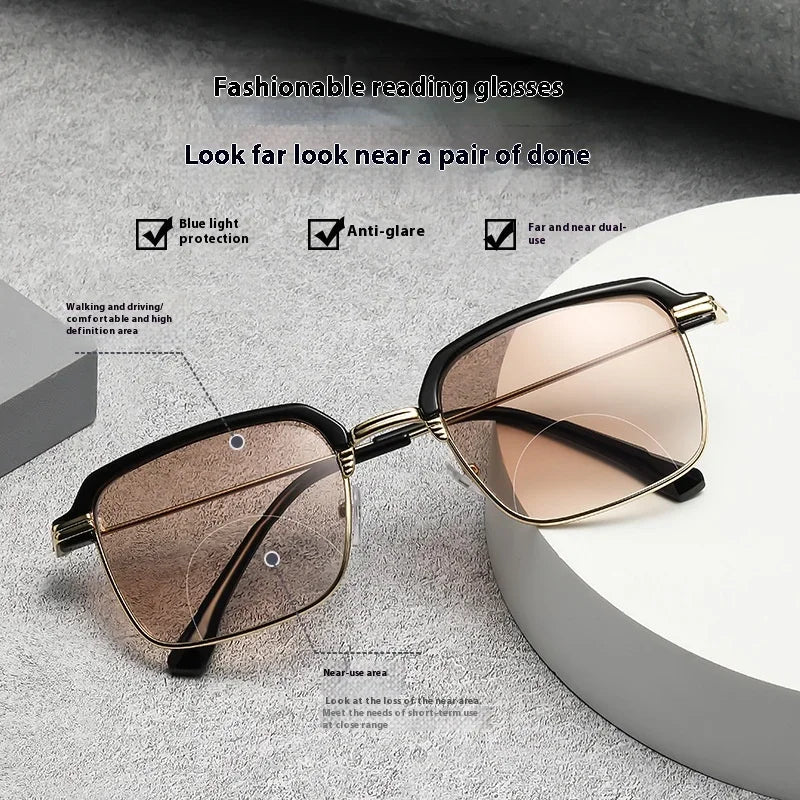 2-In-1 Bifocal Presbyopia Glasses
