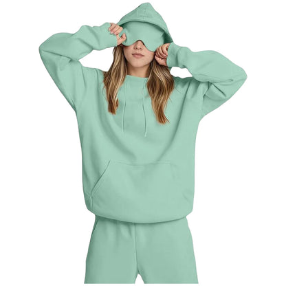 Hoodie With Built-In Eye Mask