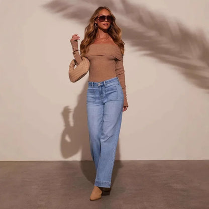 High-Waisted Women's Jeans