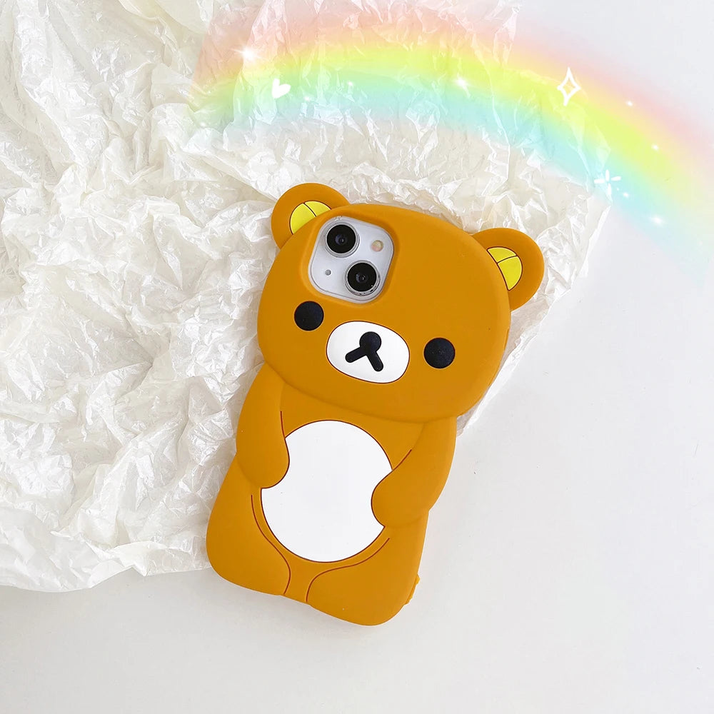 Rilakkuma Bear Soft iPhone Case