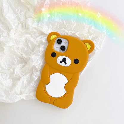 Rilakkuma Bear Soft iPhone Case