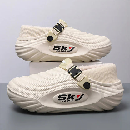 Men's Warm Waterproof Slippers