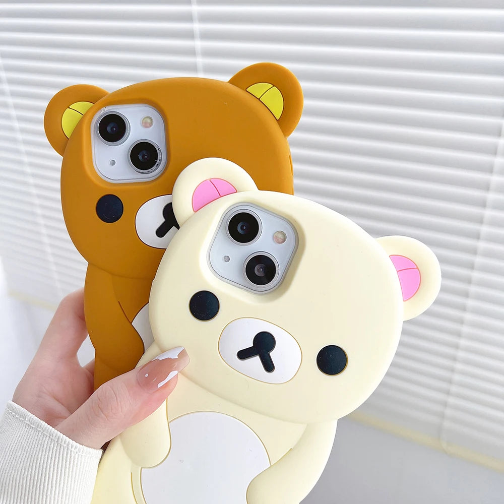 Rilakkuma Bear Soft iPhone Case