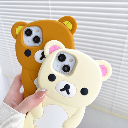 Rilakkuma Bear Soft iPhone Case