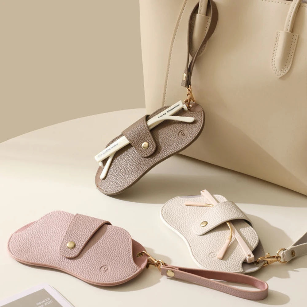 PU Leather Glasses Bag