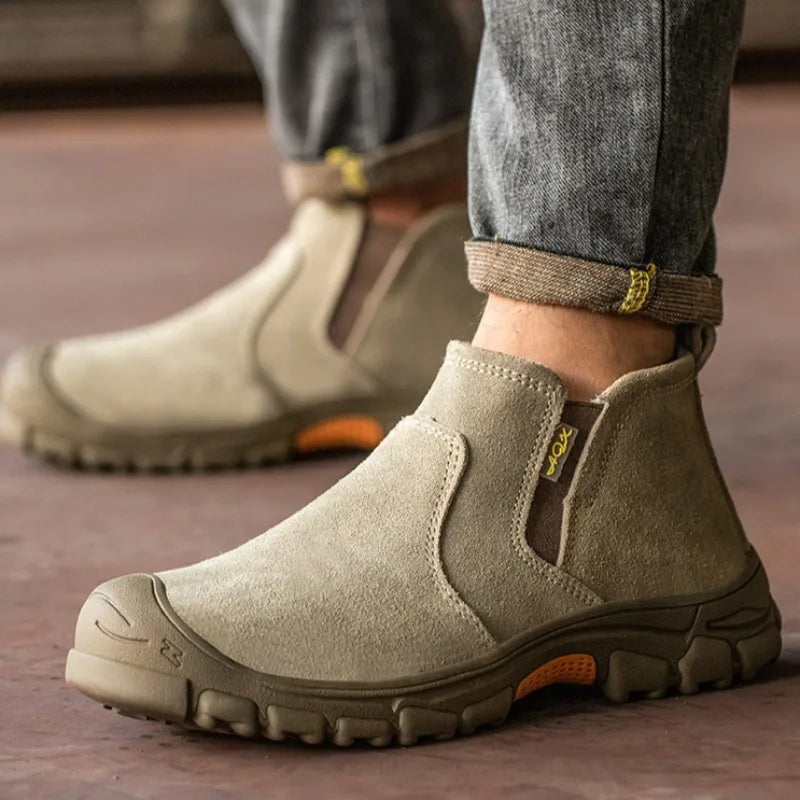 Men's High-Top Work Shoes