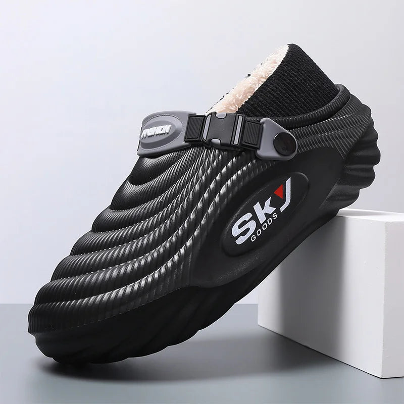 Men's Warm Waterproof Slippers