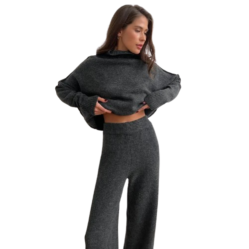 Women's Turtleneck Sweater Set